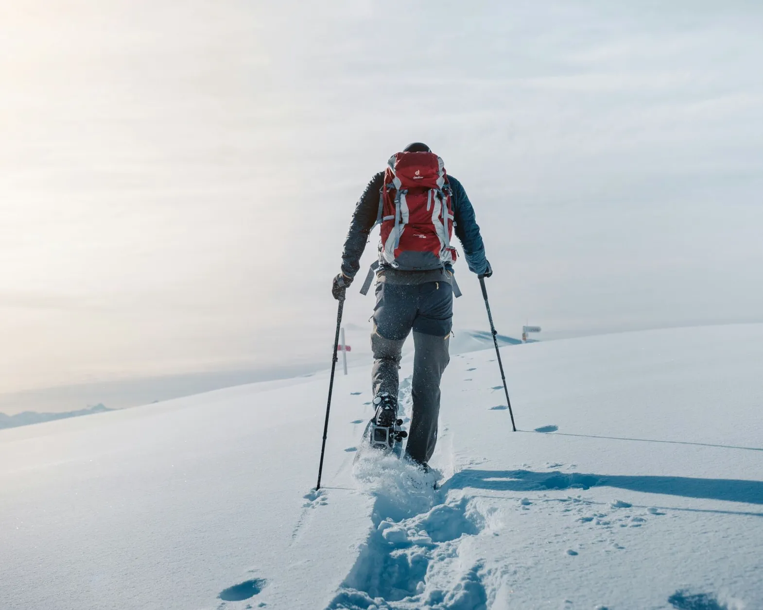 Snowshoeing