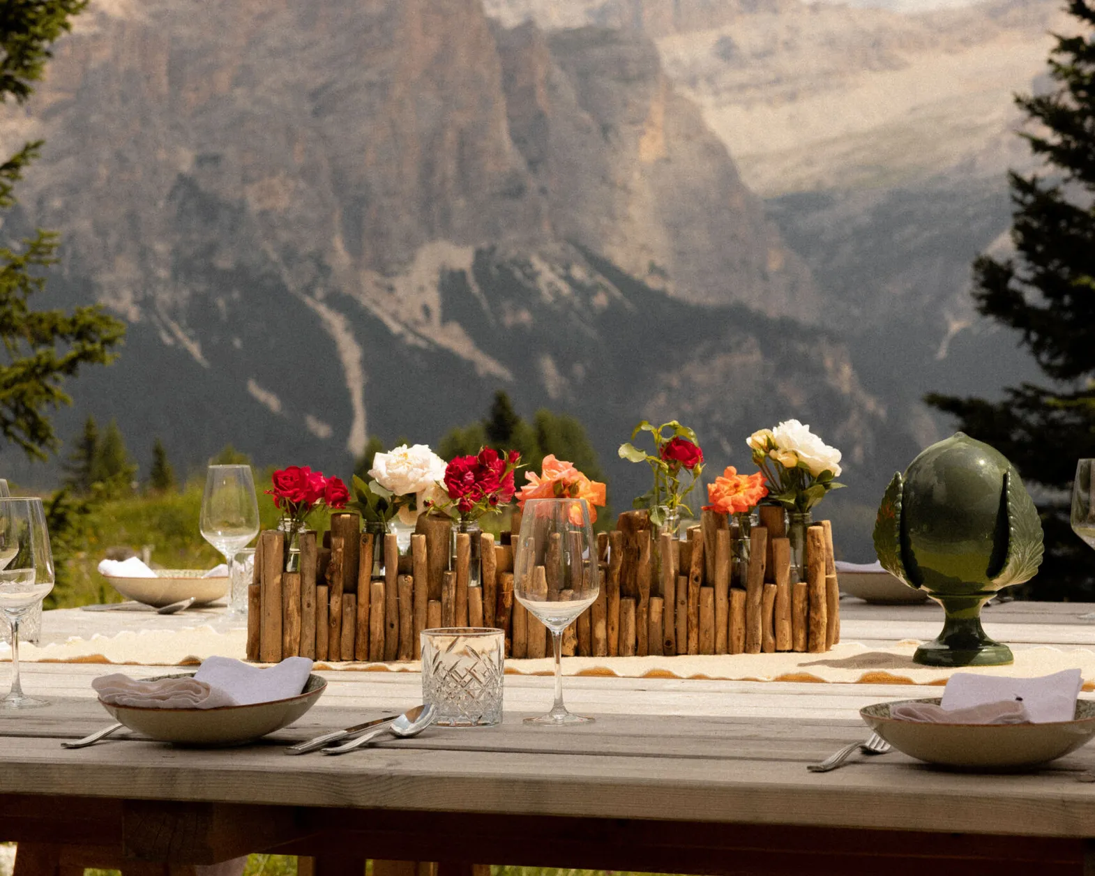 Cooking class at 2000 m
