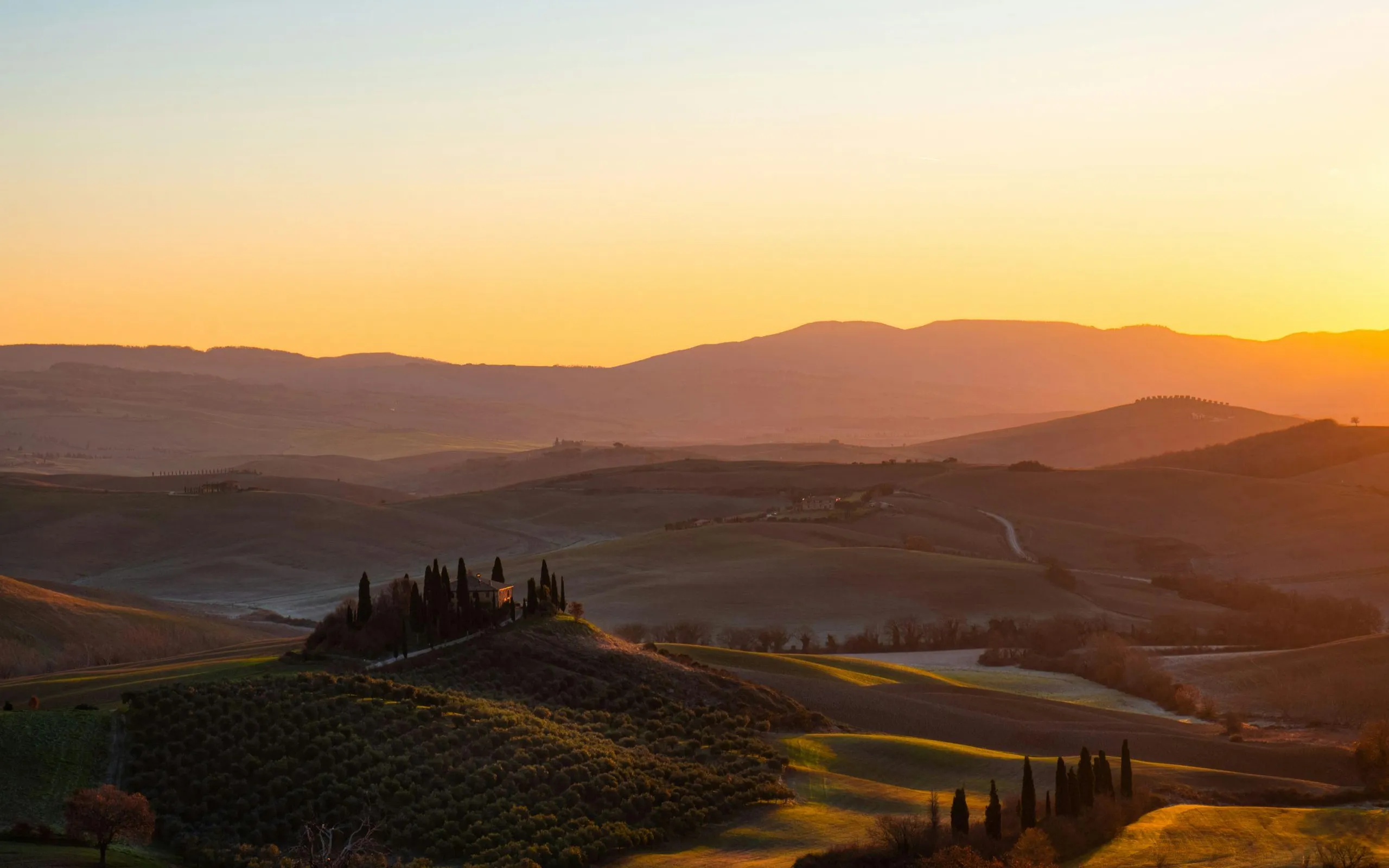 Marche-Landscape-Sunset